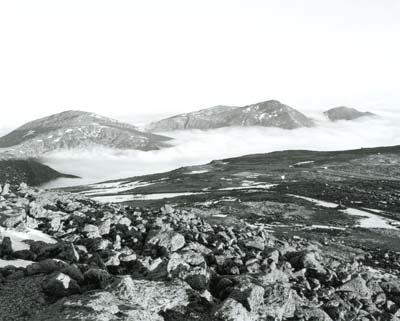 Morning View #2 with Undercast, from Mt. Washington, NH