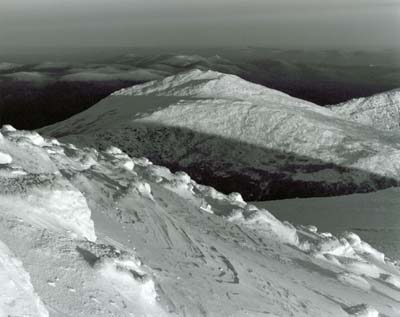 Winter View from Mt. Washington, Looking North